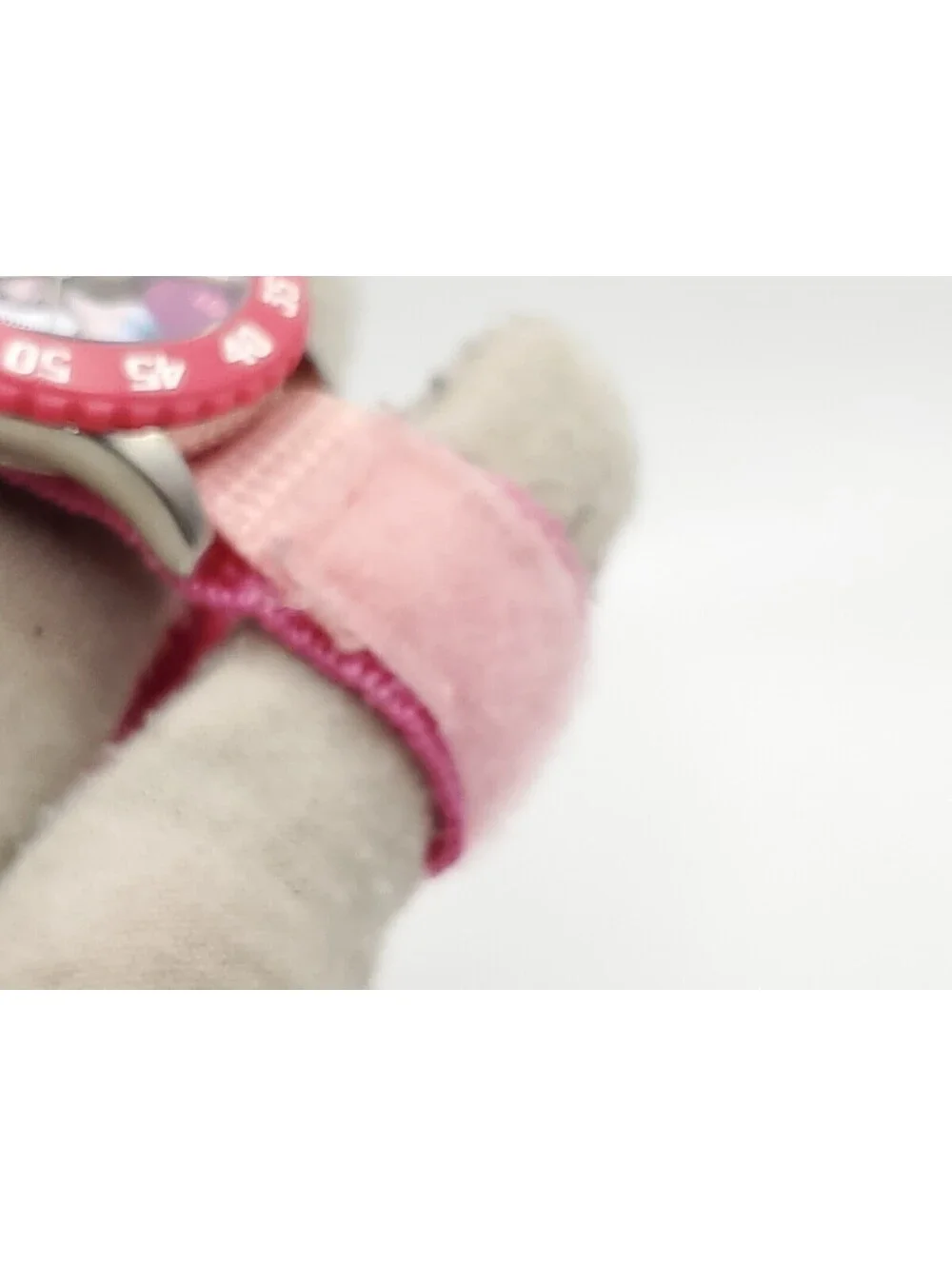 Disney Frozen Kids' Time Teacher Quartz Watch Nylon Strap- New Battery 30mm